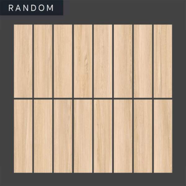 กระเบื้องพื้น15x60 ซม. ลายไม้ DURAGRES คาโลเวย์ เบจ คละลาย