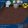 กระเบื้องปูพื้น กันลื่น 16X16 นิ้ว ลายหิน โรนี่นัทเชล Duragres ภายนอก