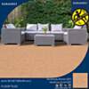 กระเบื้องปูพื้น กันลื่น 16X16 นิ้ว ลายไม้ แซนด์นาดูบราวน์ Duragres ภายนอก