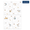 กระเบื้องผนัง 10x16 นิ้ว มิกุไวท์ ลายกราฟฟิค Duragres คละลาย