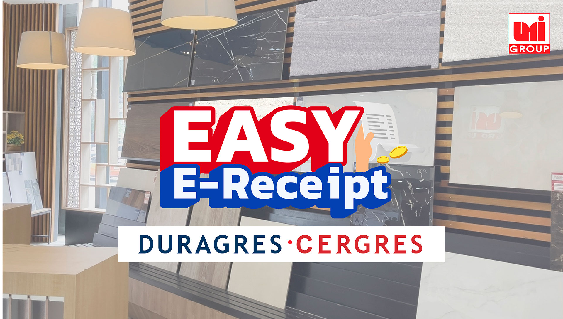 UMI ชวนช้อปรับมาตรการ “Easy e-Receipt” ลดหย่อนภาษีสูงสุด 50,000 บาท