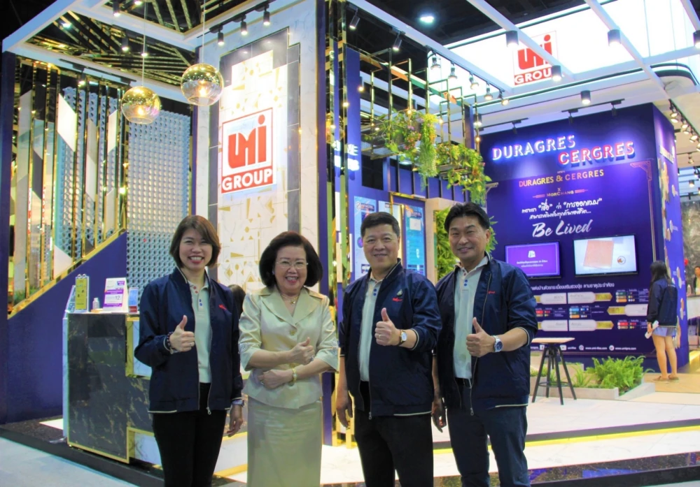 UMI GROUP โชว์นวัตกรรมและเทรนด์กระเบื้องปี 2019 ”ART DECO”  พร้อมดึงอาจารย์ช้างเปิดตัวกระเบื้องเสริมฮวงจุ้ยดูราเกรสและเซอเกรส ในงานสถาปนิก' 62